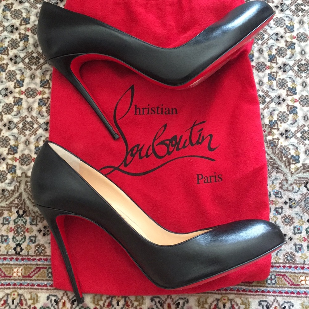 christian louboutin breche red bottom pumps w bags